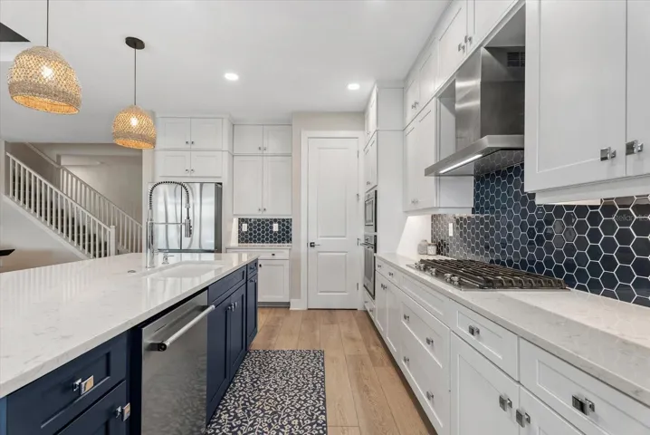 Kitchen with Stainless Steel Applicances
