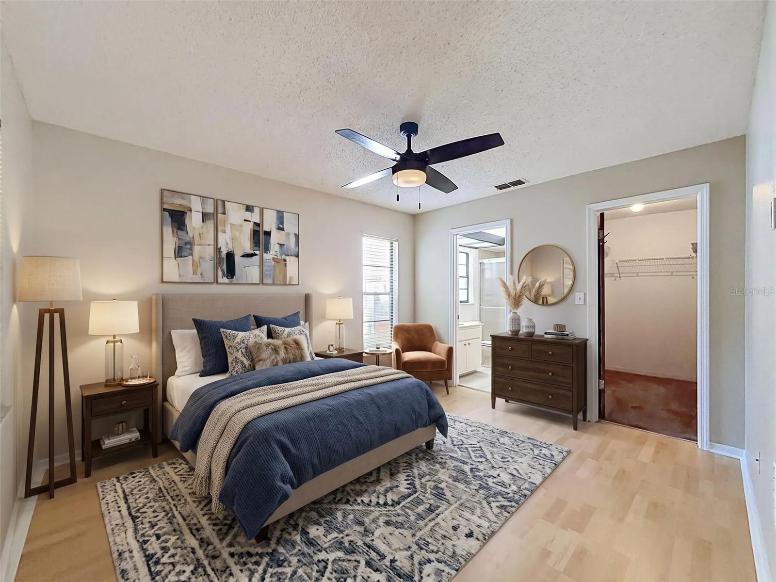 Virtual StagedPrimary Bedroom