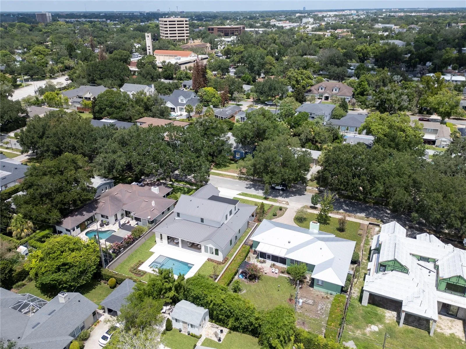 Aerial Lot