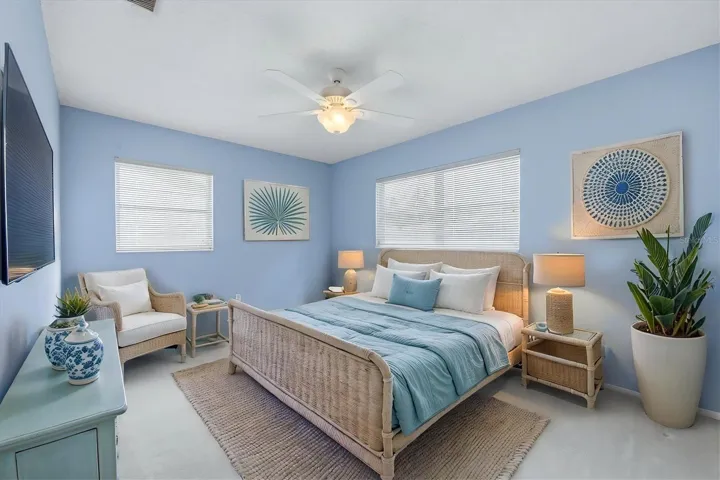 bedroom 2 measures 13x10 and has large closet not shown