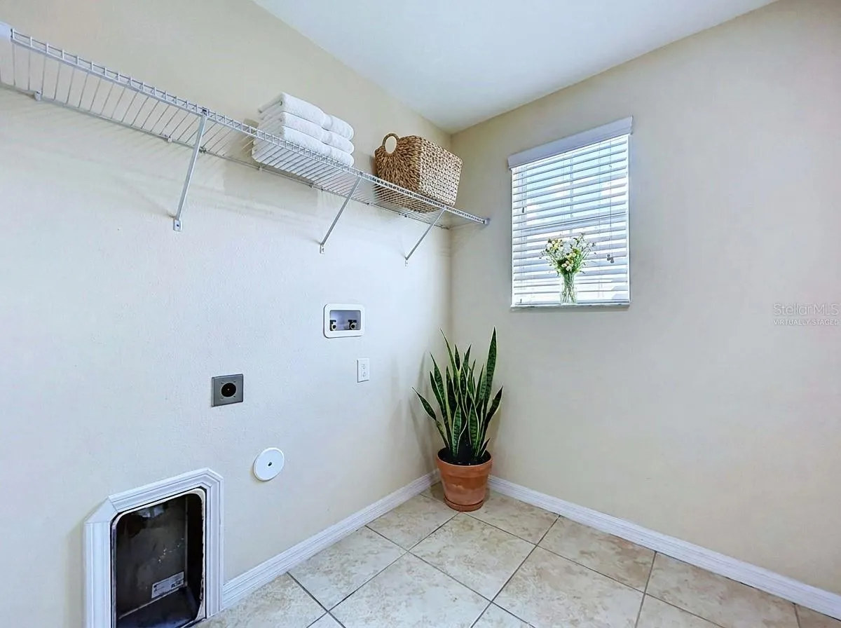 Virtually staged- Laundry Room (2nd floor)
