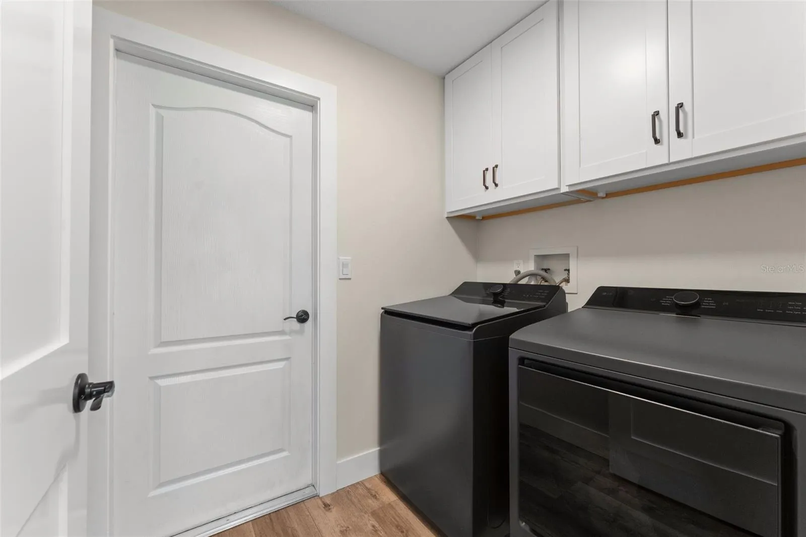 Laundry room.