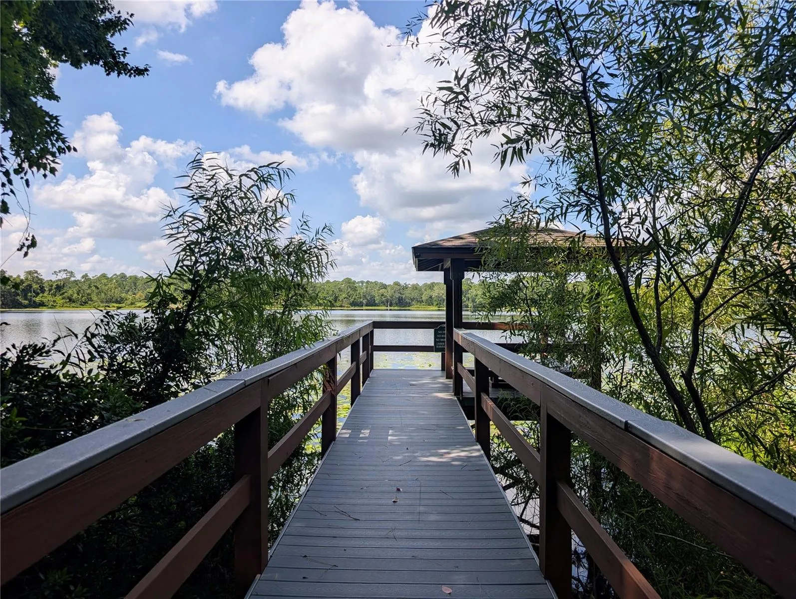 Community dock at Lake Rouse