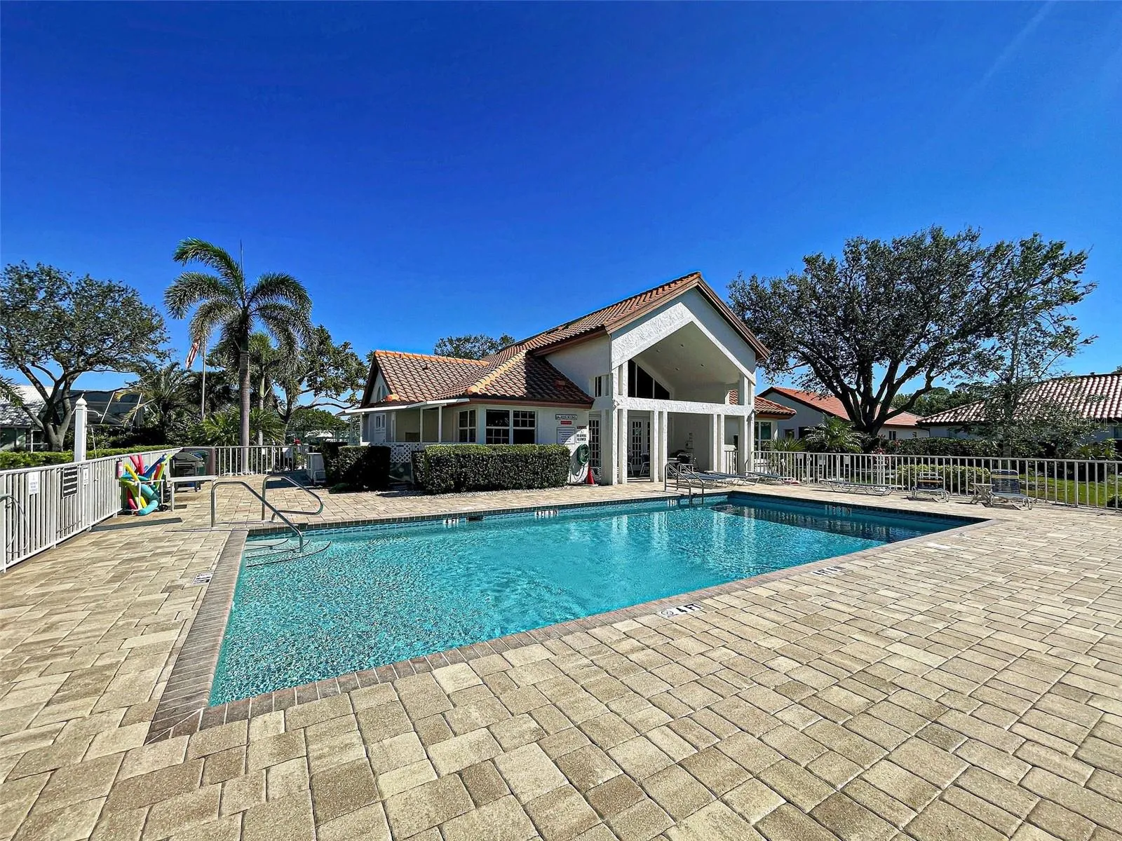Neighborhood heated pool.
