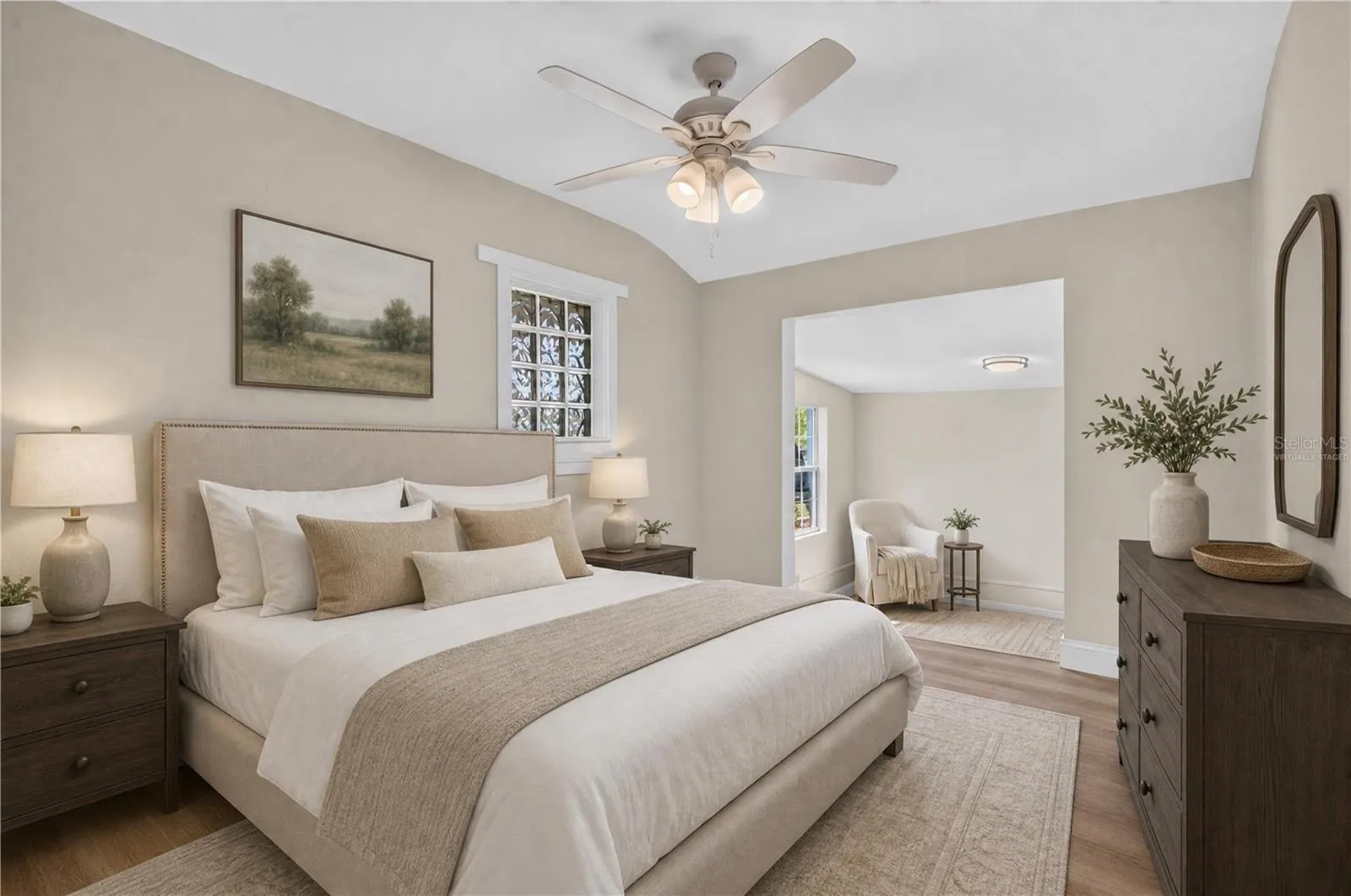 Bedroom (Virtually Staged)