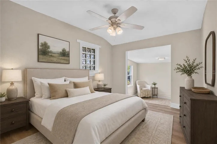 Bedroom (Virtually Staged)