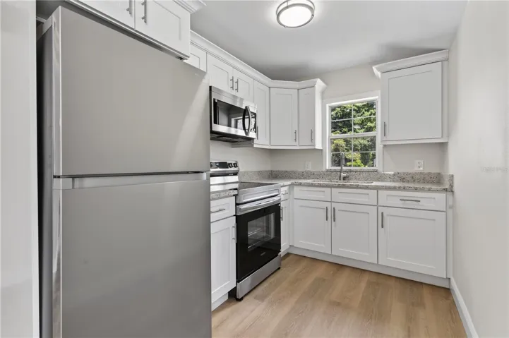 Kitchen With Stainless Steel Appliances