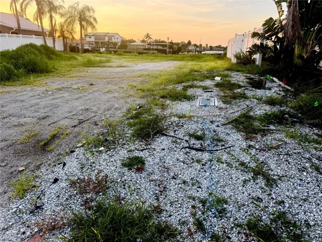 Cleared lot.