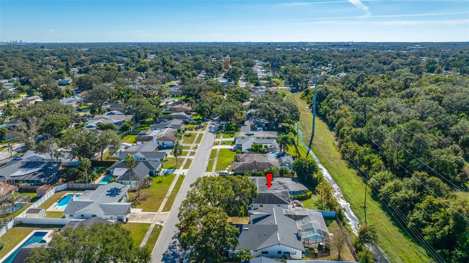 1862 DEL ROBLES DRIVE, LARGO, Florida 33764 - Looking South