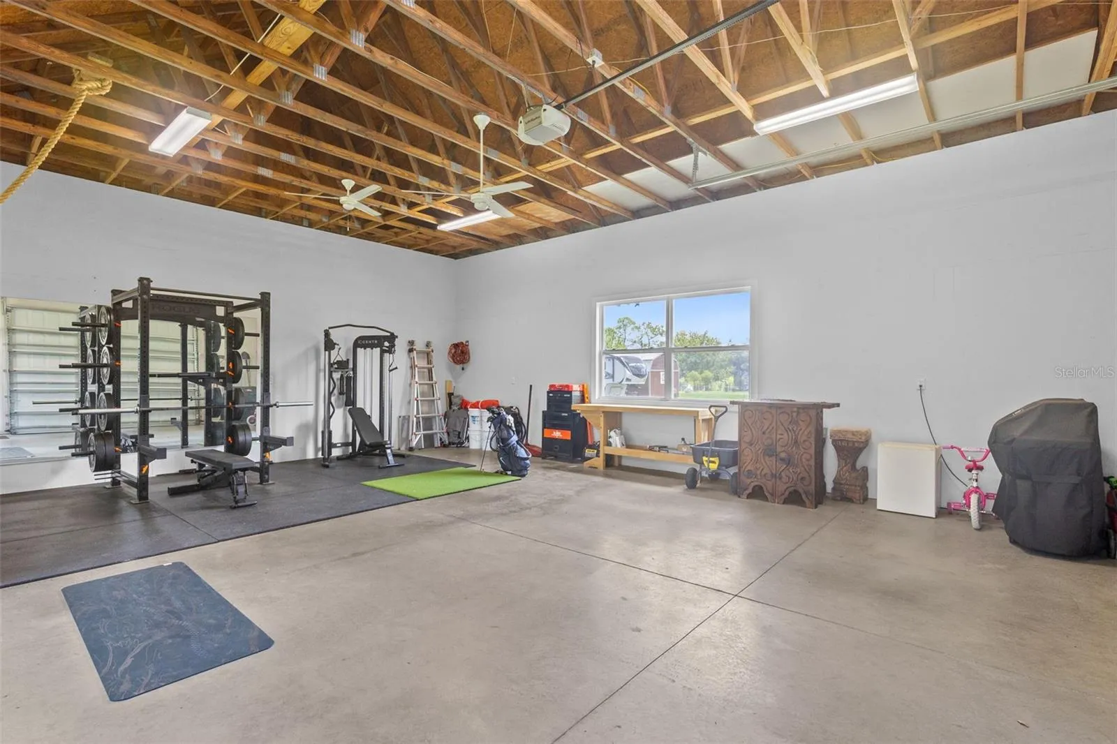 Interior of Bonus Garage