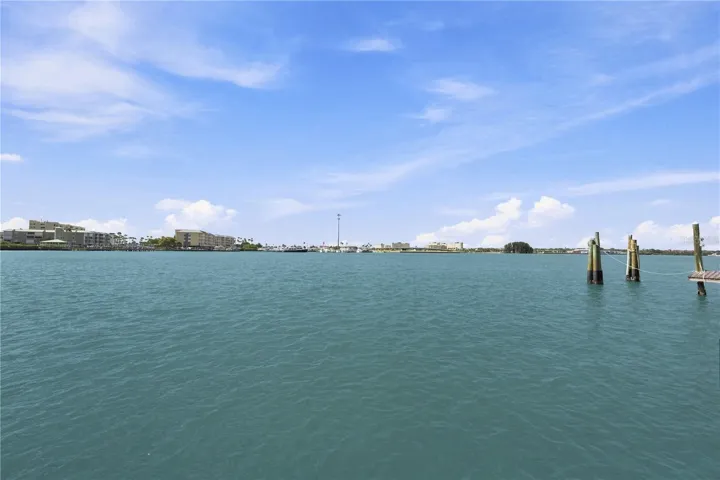 Open water view.