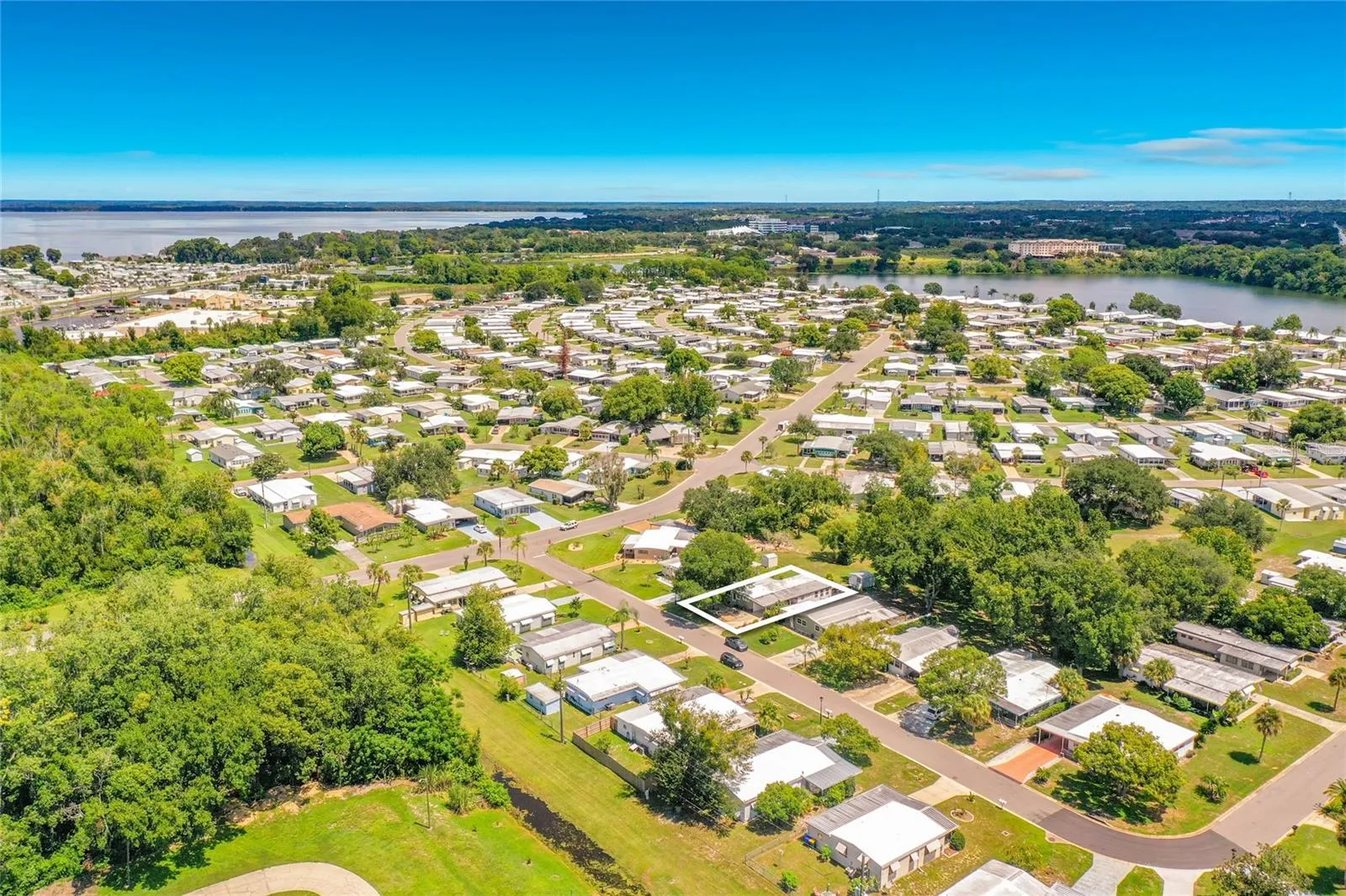 Aerial of Property Lines