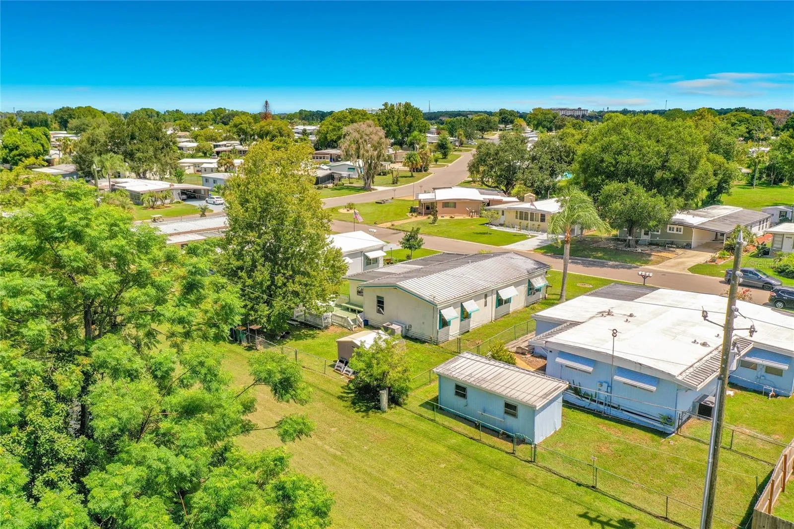 Aerial of House