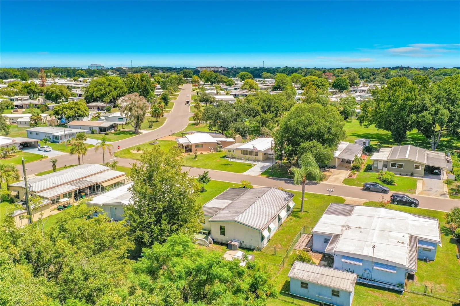 Aerial of House