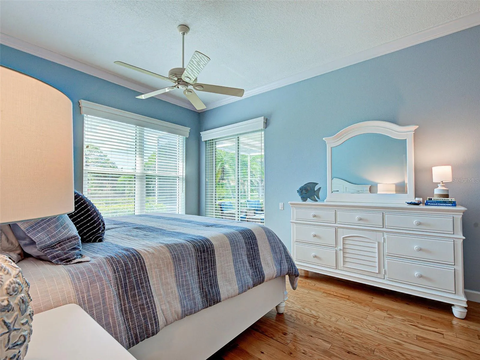 Bright and airy Primary with views