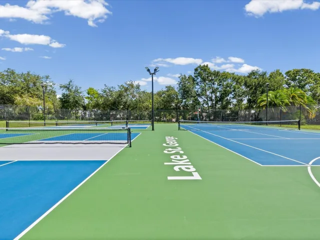 Community Pickleball, Tennis and Basketball Courts