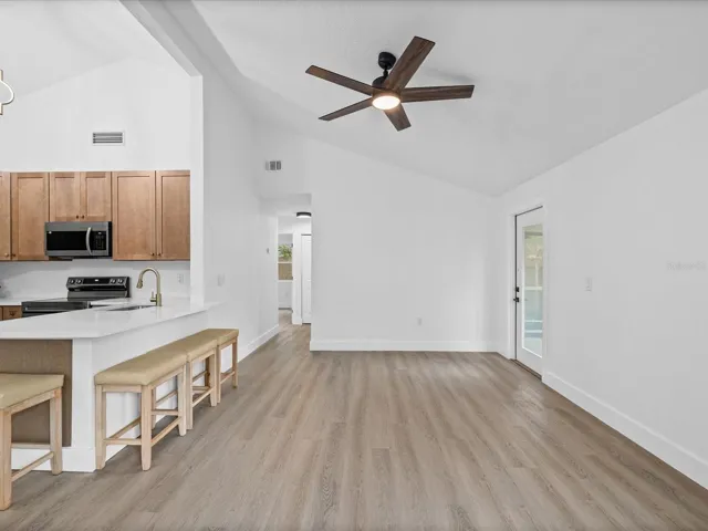 Open Floorplan, Cathedral Height Ceilings