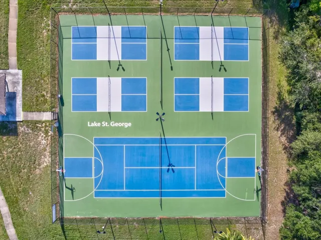 Community Pickleball, Tennis and Basketball Courts