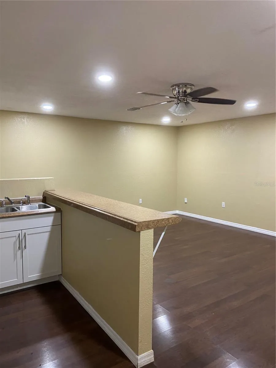 1/2 wall to Living Room