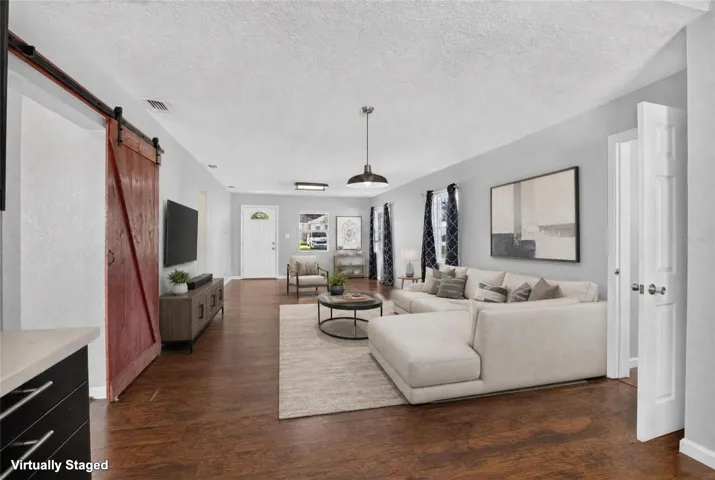 living and dining room