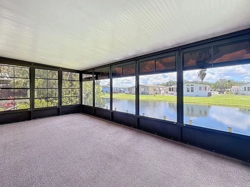 Rear Enclosed Porch