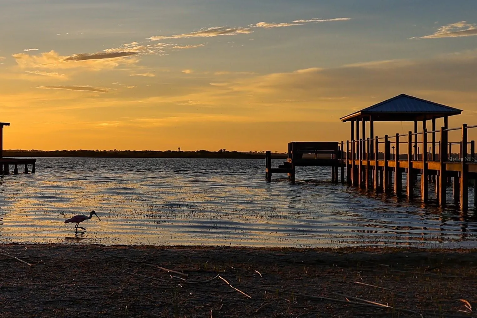 Sunset at the dock