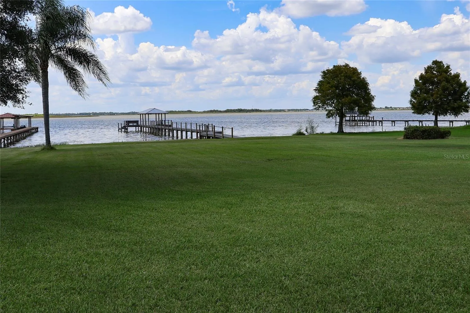 Lake/dock view