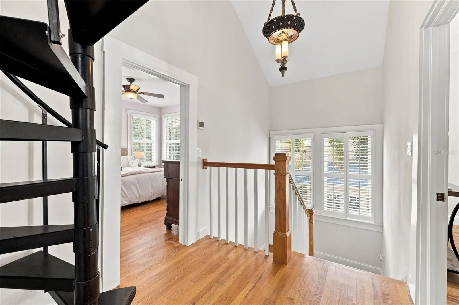 Upstairs on 2nd floor