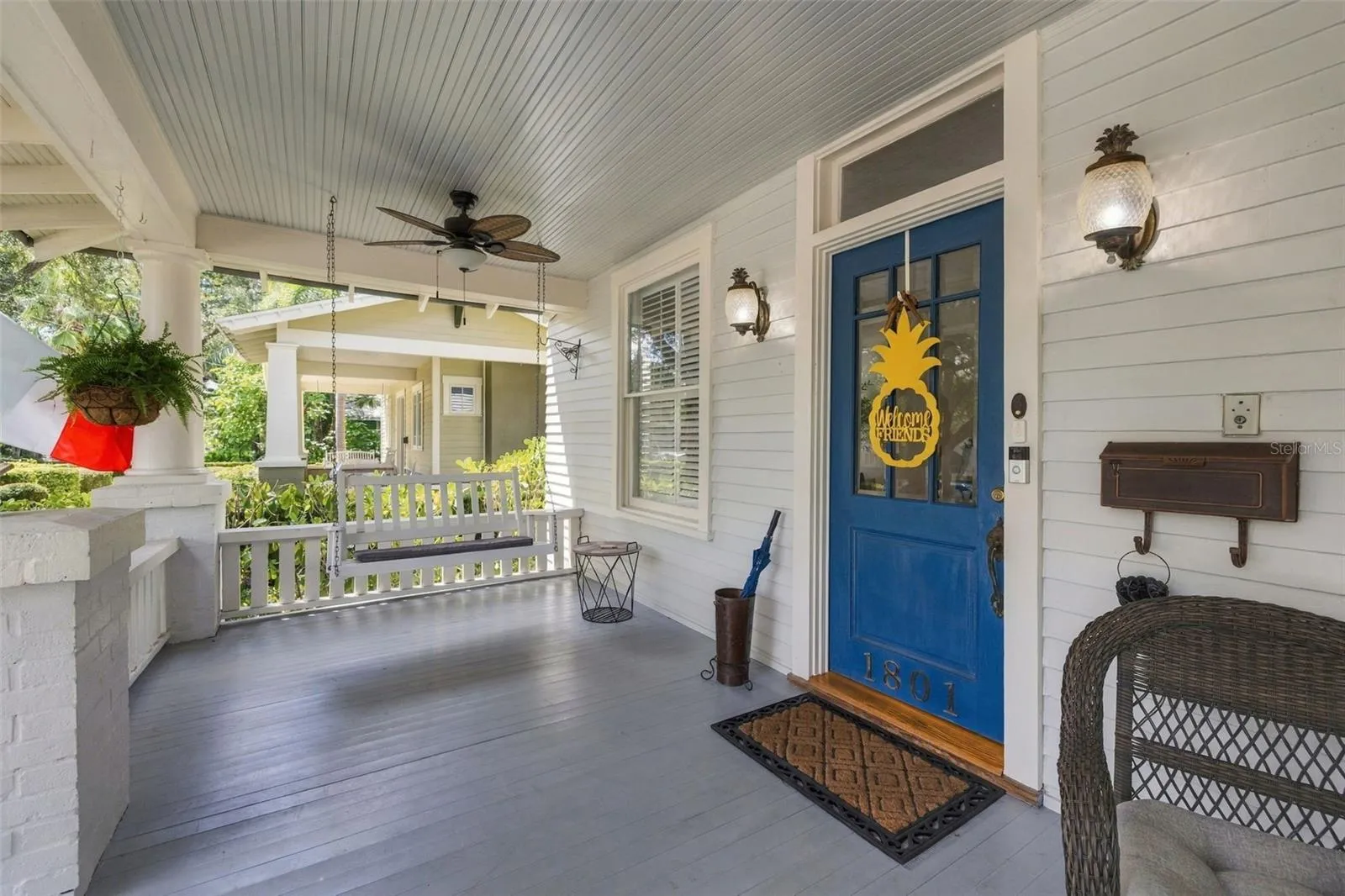 Large front porch