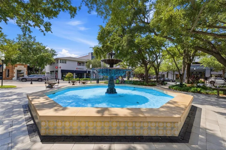 Hyde Park Village Fountain