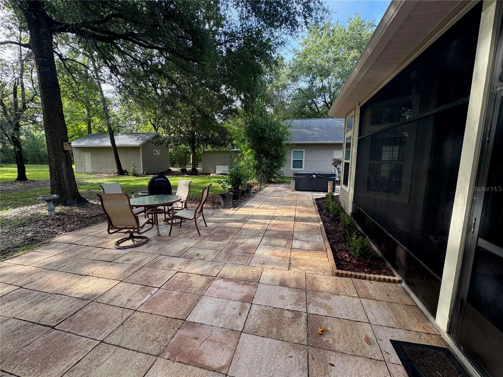 Paver outside Lanai