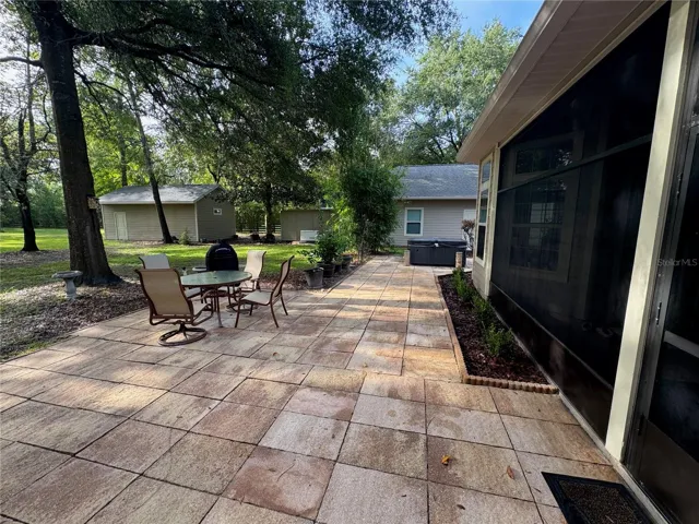 Paver outside Lanai