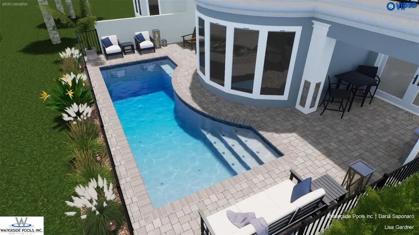Proposed Private Pool Design - renderings available