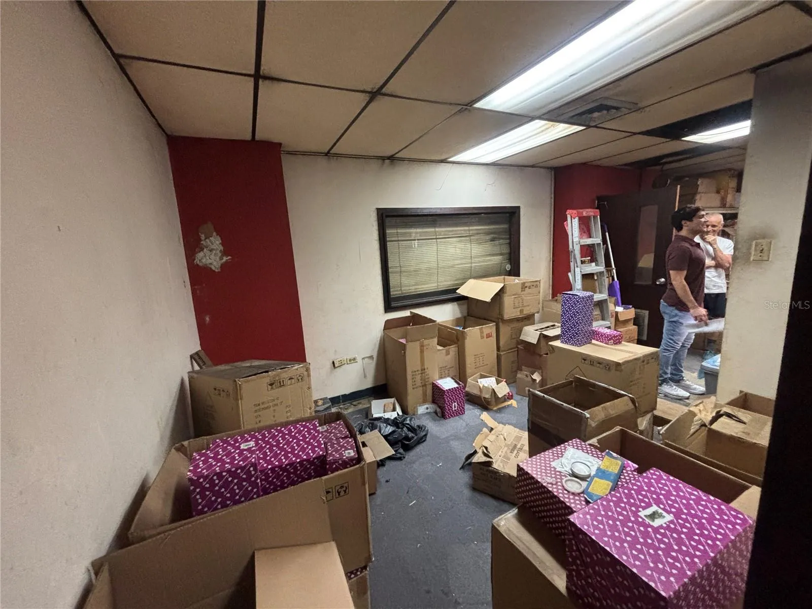Typical condition of 9 offices behind the retail store.