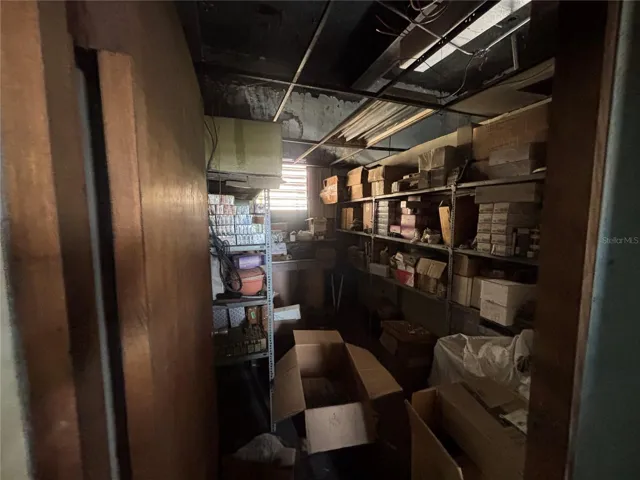 Current condition on street level of unused offices.