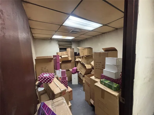 More storage - this is a huge retail floor that will serve many business layouts when cleared.