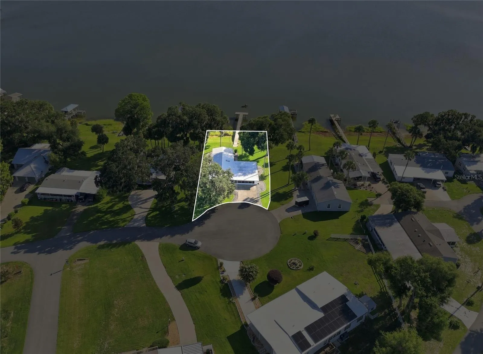 Aerial View Location of Property