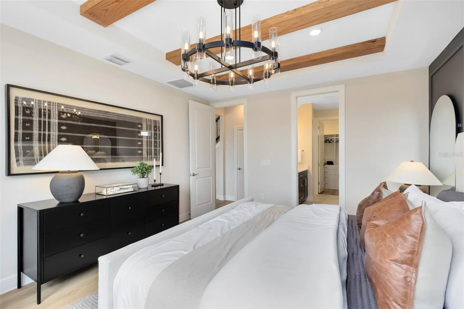 Model Home Design Only. Pictures and furnishings are for illustrative purposes only. Elevations, colors and options may vary. Furniture is for model home staging only.