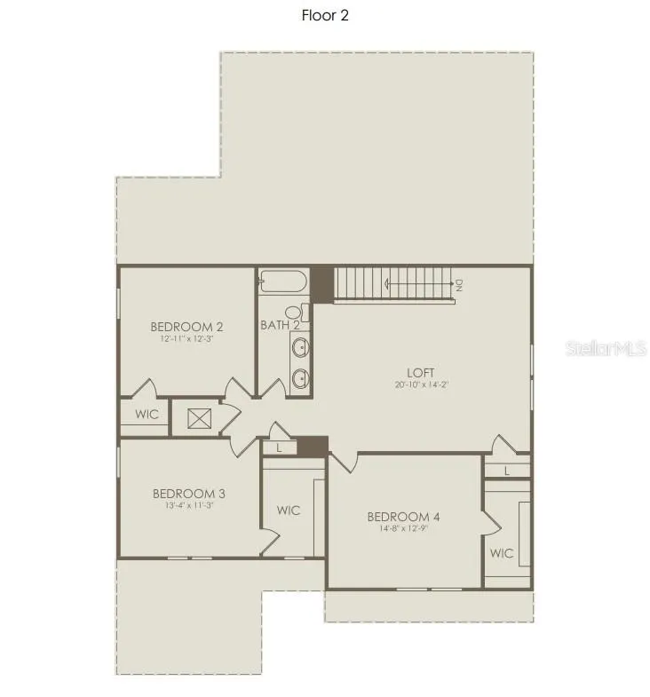 Floor Plan - Floor Two