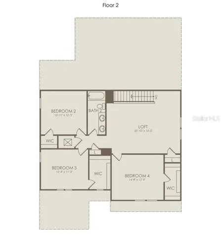 Floor Plan - Floor Two