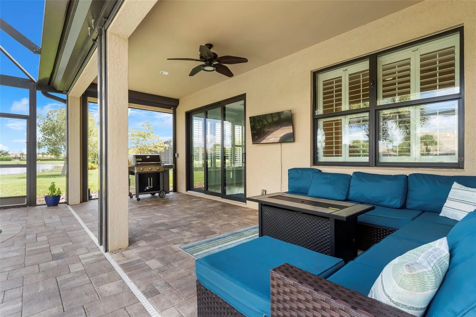 Enclosed Covered Patio