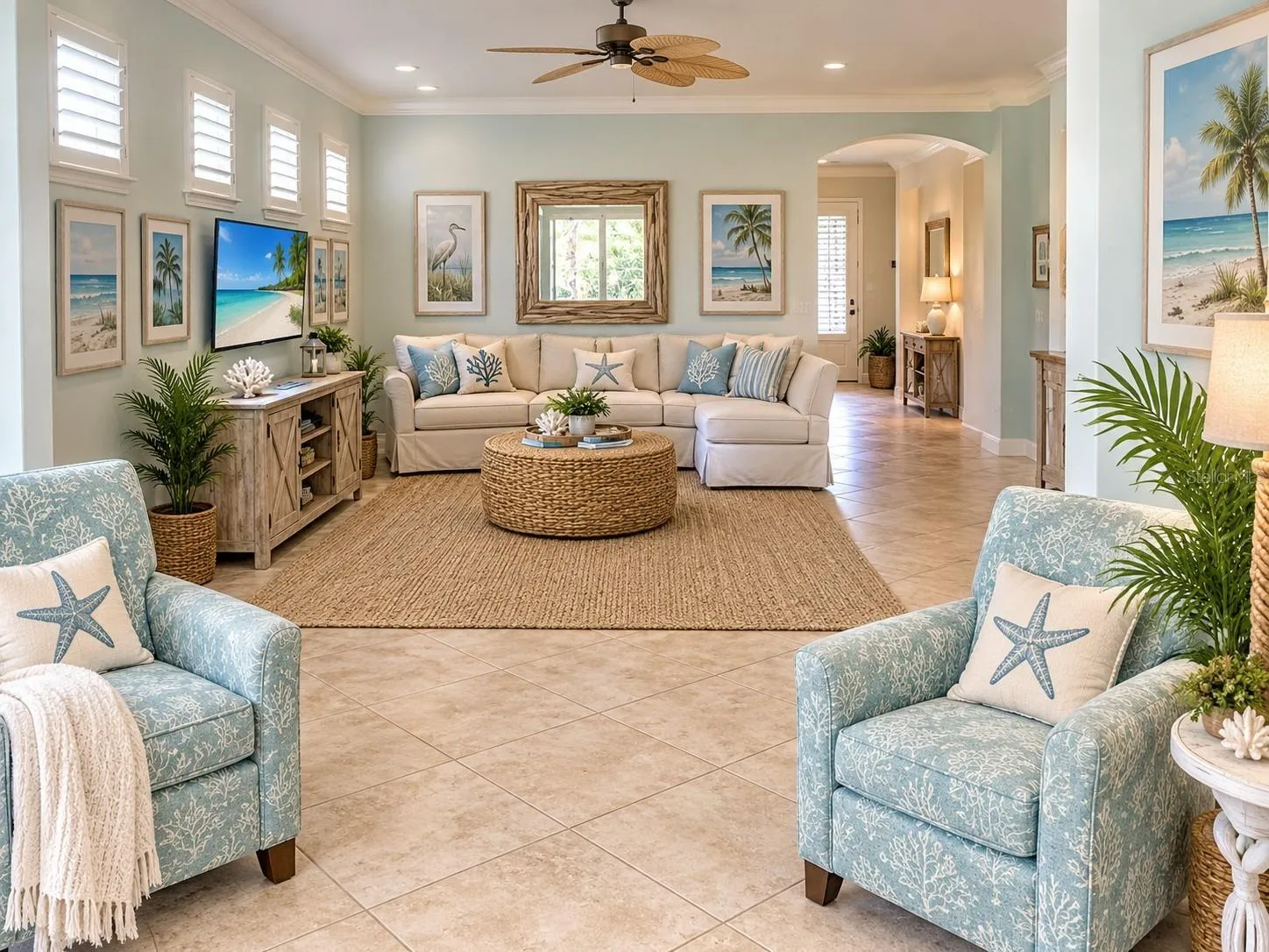 AI Generated living Room