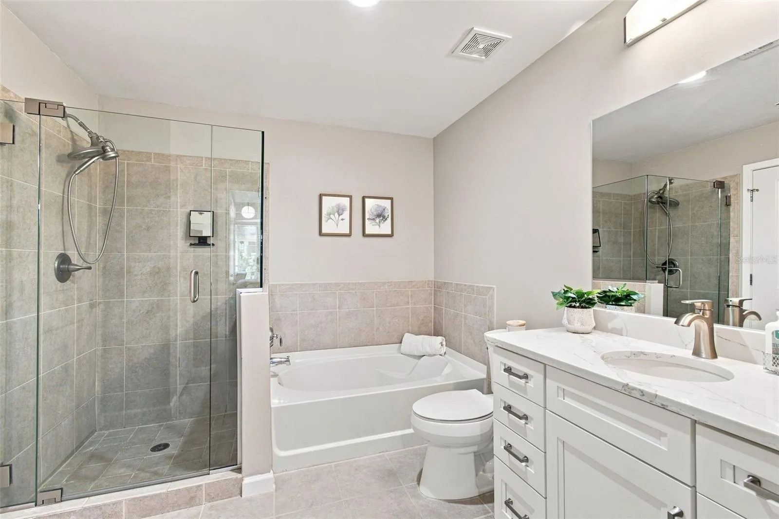 walk in frameless shower