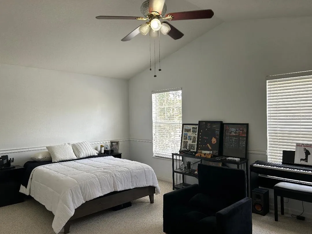 Large 2nd bdr. vaulted ceilings