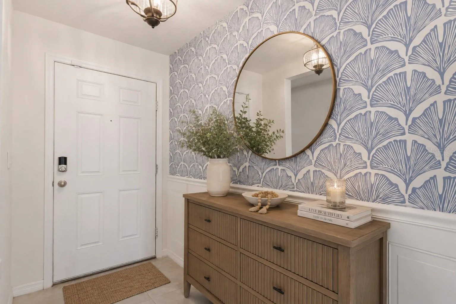 Virtually Staged FOYER