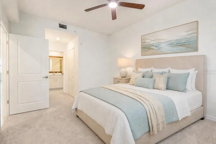 VIRTUALLY STAGED PRIMARY BEDROOM
