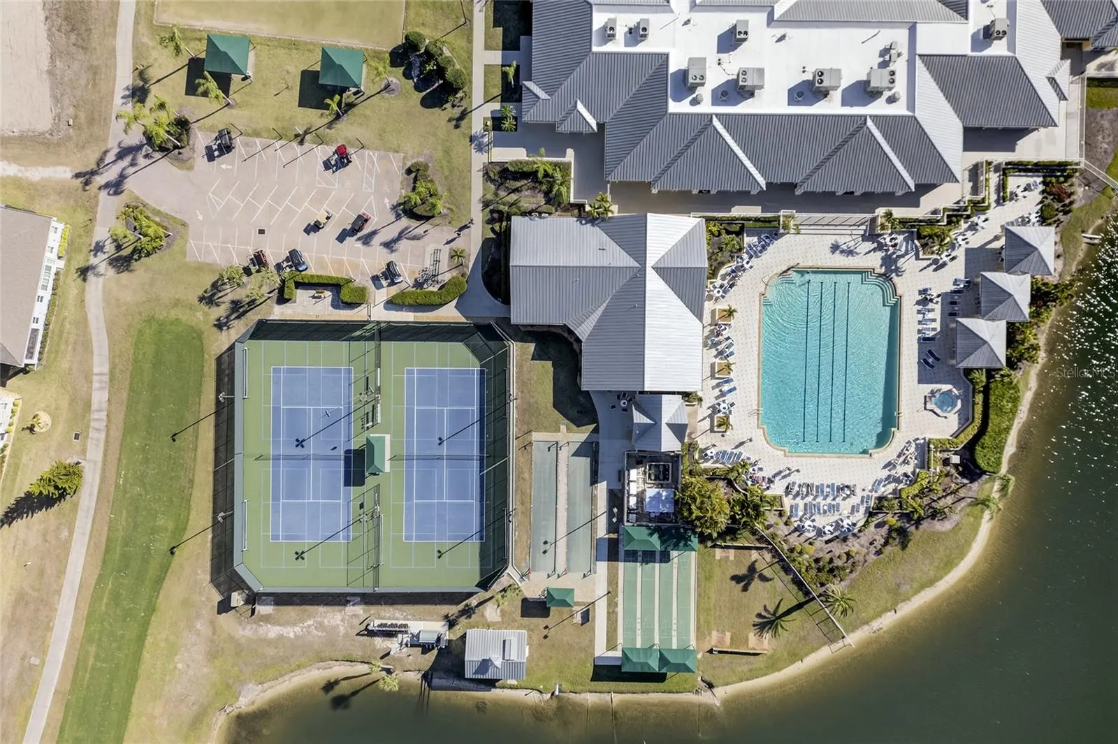 aerial view