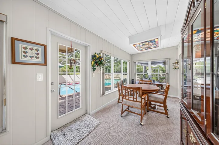 Florida room with a pool view!