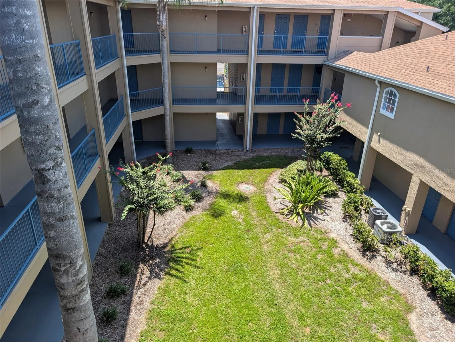 Courtyard from third floor