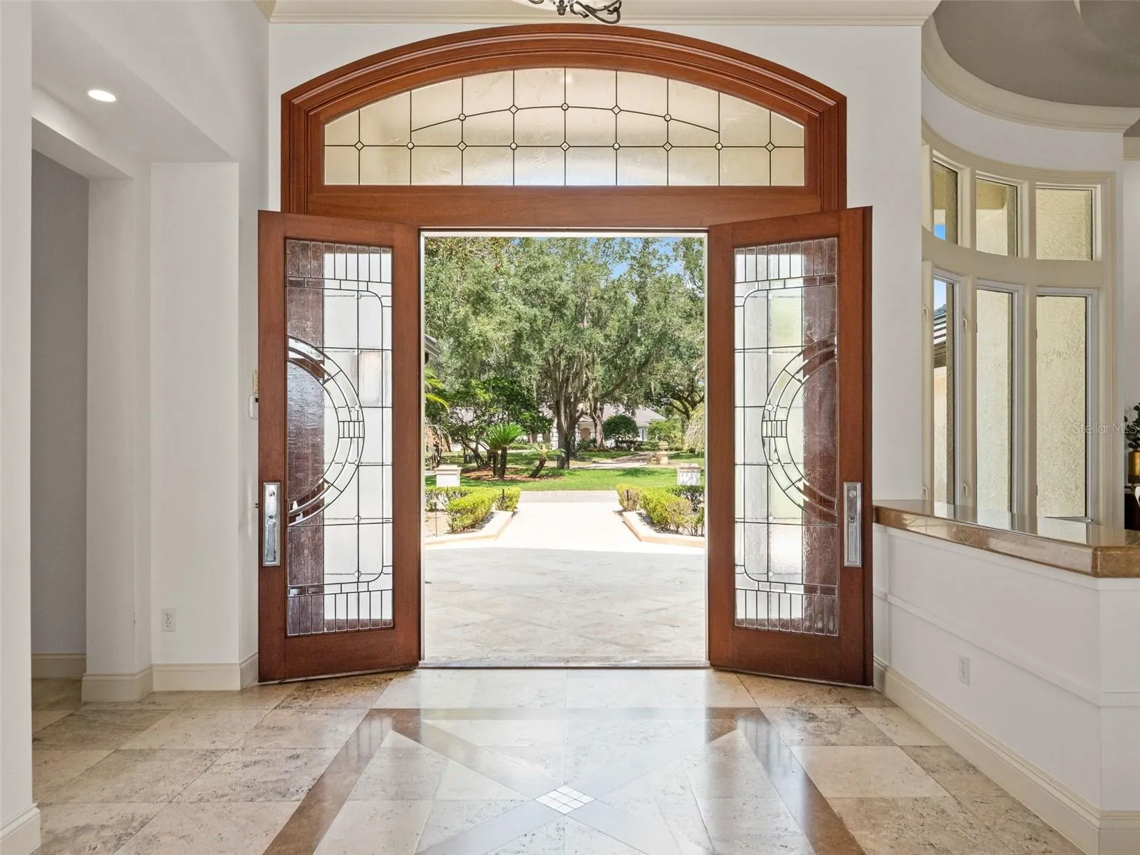 Foyer and View from Front Doors